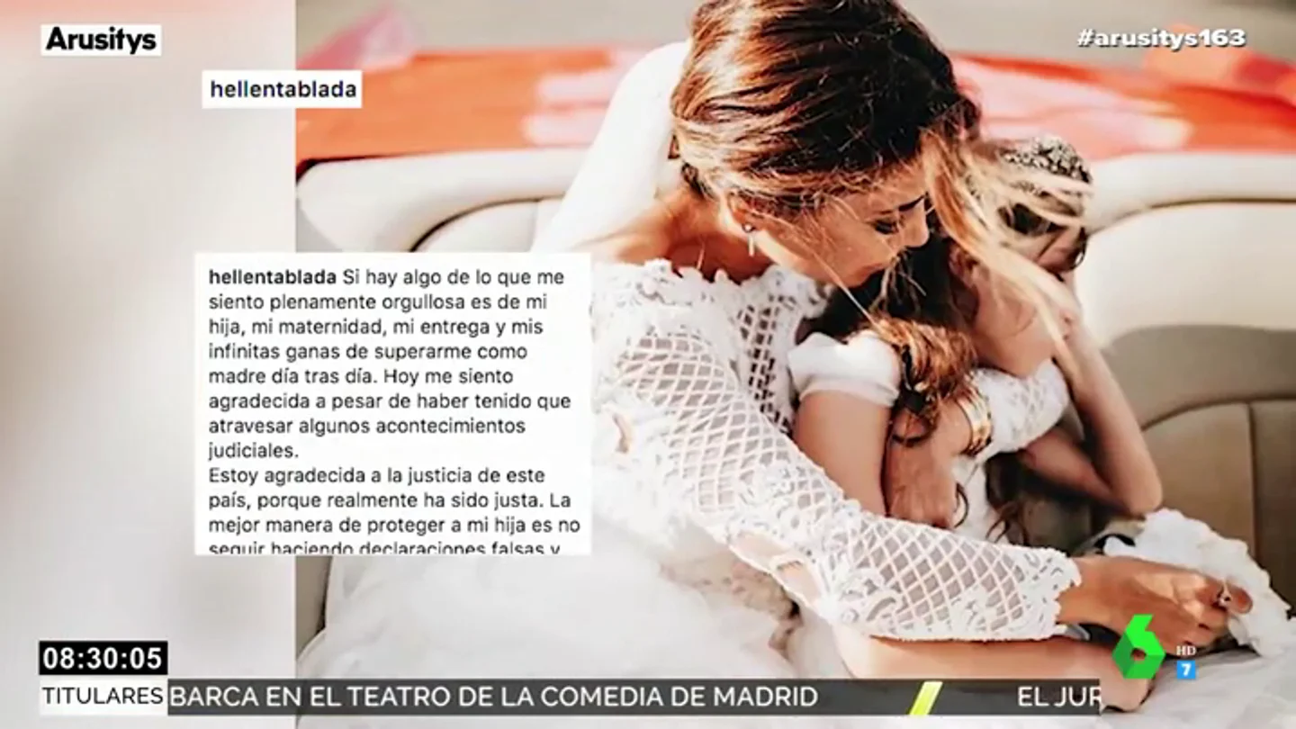 Elena Tablada estalla contra Bisbal y muestra una fotografía con su hija Ella Elena Tablada estalla contra Bisbal y muestra una fotografía con su hija Ella