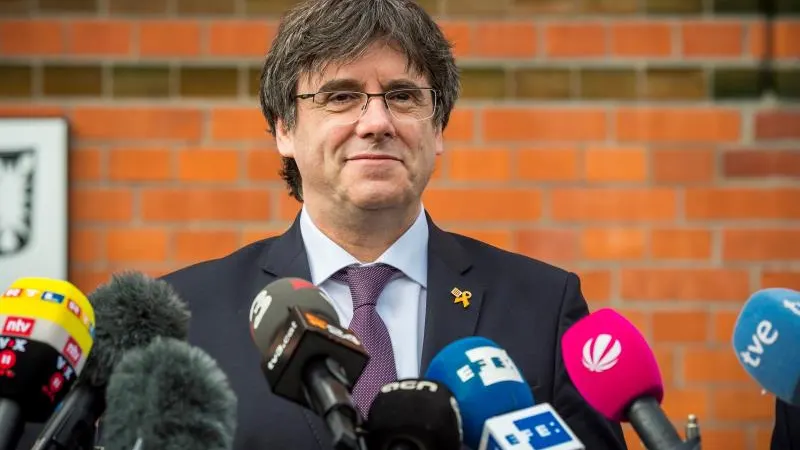 El expresidente de la Generalitat, Carles Puigdemont