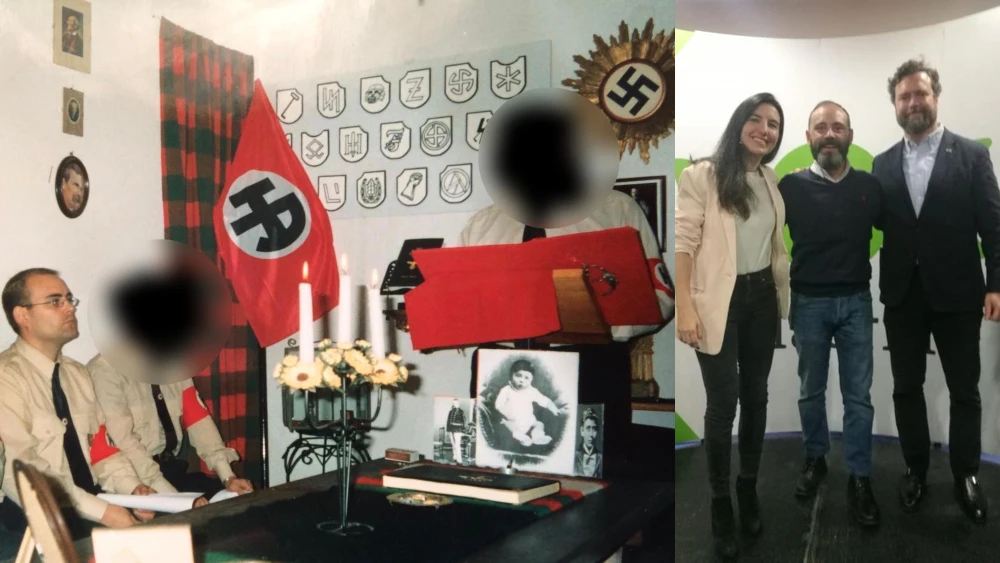 Un candidato de Vox en Alcalá de Henares participó en aquelarres nazis