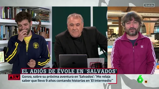 Gonzo y Évole en Al Rojo Vivo Gonzo y Évole en Al Rojo Vivo
