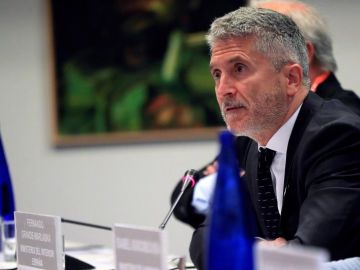 El ministro del Interior en funciones, Fernando Grande-Marlaska El ministro del Interior en funciones, Fernando Grande-Marlaska