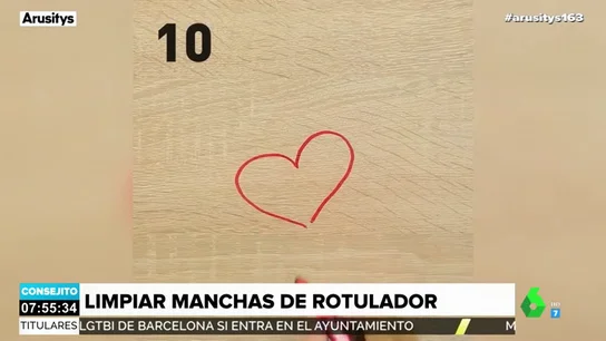 Cómo limpiar manchas de rotulador Cómo limpiar manchas de rotulador