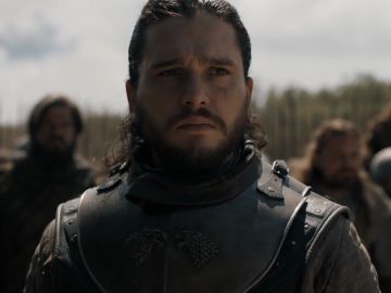 Kit Harrington interpretando a Jon Snow en 'Juego de Tronos' Kit Harrington interpretando a Jon Snow en 'Juego de Tronos'
