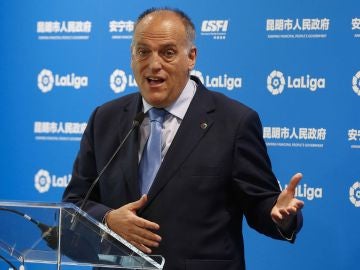 Javier Tebas en un evento de LaLiga Javier Tebas en un evento de LaLiga