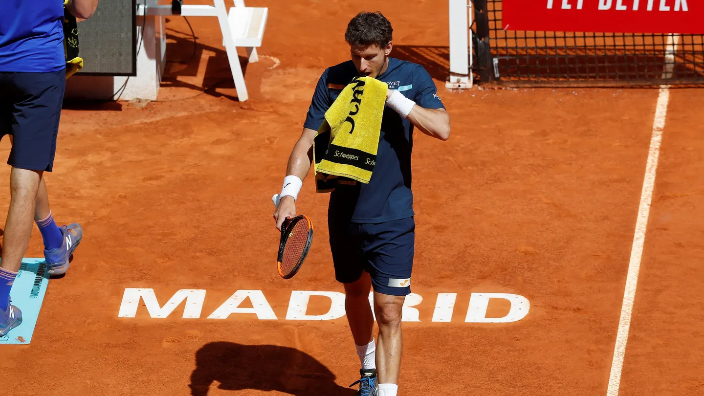 Pablo Carreño, en su partido ante Reilly Opelka Pablo Carreño, en su partido ante Reilly Opelka