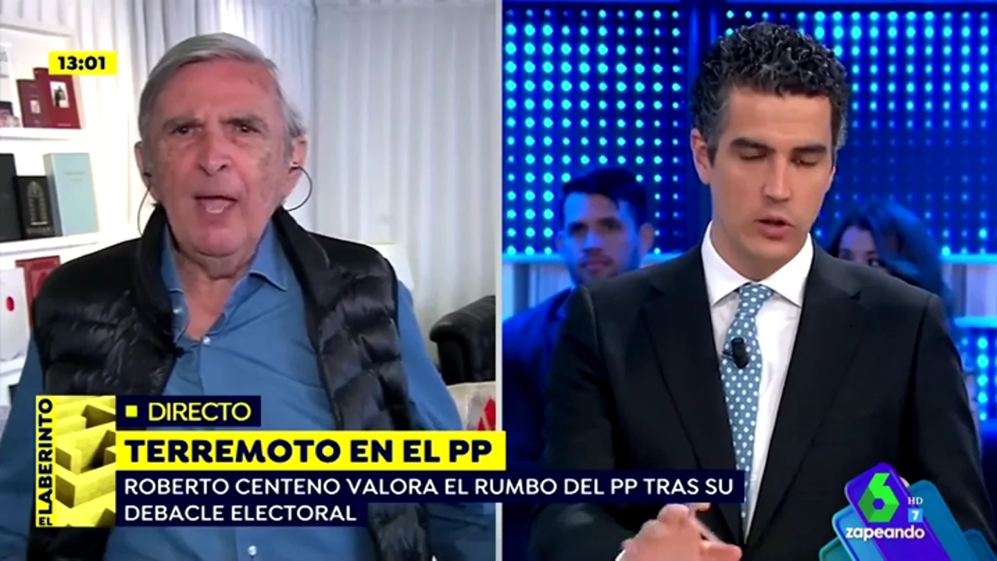 El enfado de Roberto Centeno (Vox) al hablar de Mariano Rajoy: "Esto es una canallada" El enfado de Roberto Centeno (Vox) al hablar de Mariano Rajoy: "Esto es una canallada"
