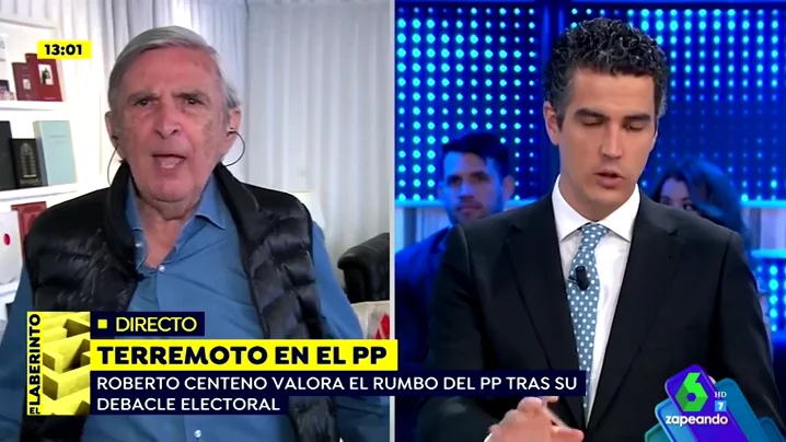 El enfado de Roberto Centeno (Vox) al hablar de Mariano Rajoy: "Esto es una canallada"