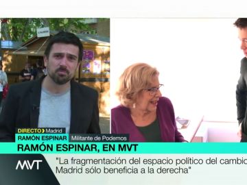 Ramón Espinar: "La izquierda fragmentada y enfrentada en Madrid va a competir por ver quién saca un voto más que el otro" Ramón Espinar: "La izquierda fragmentada y enfrentada en Madrid va a competir por ver quién saca un voto más que el otro"