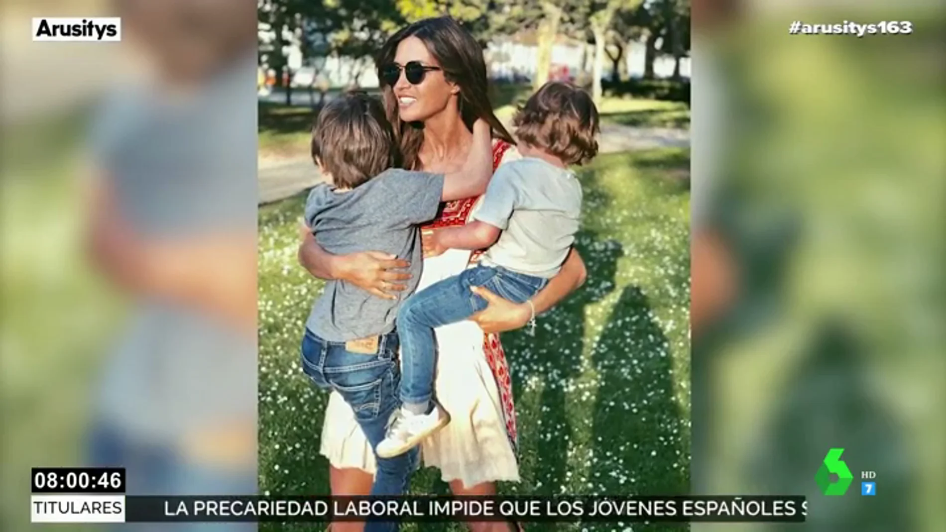 Sara Carbonero celebra el Día de la Madre con sus hijos