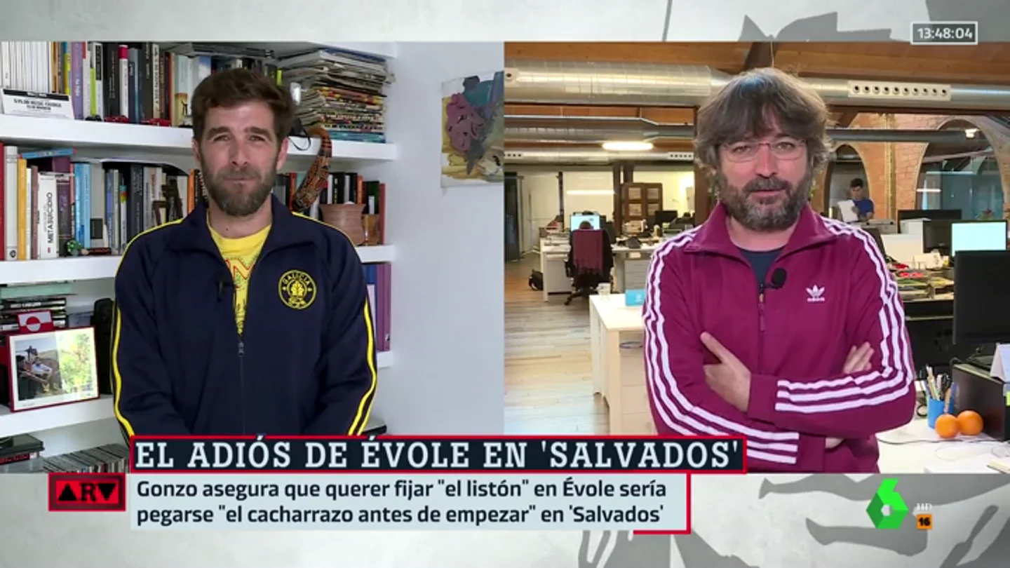Gonzo y Évole en ARV Gonzo y Évole en ARV