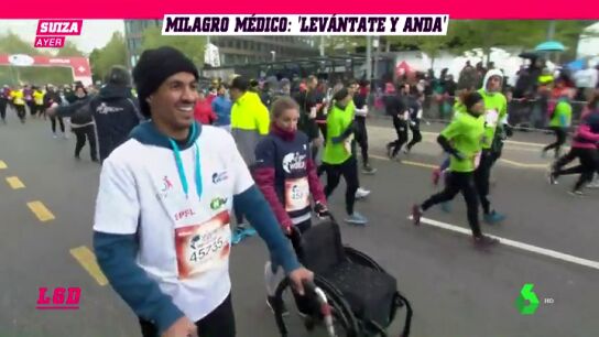 La historia de superaci&oacute;n de David Mzee: de quedar parapl&eacute;jico a tomar a pie la salida de una carrera