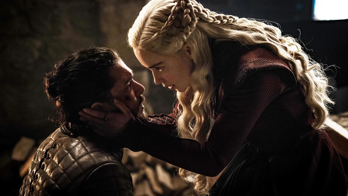 Jon y Daenerys en 'Juego de Tronos'