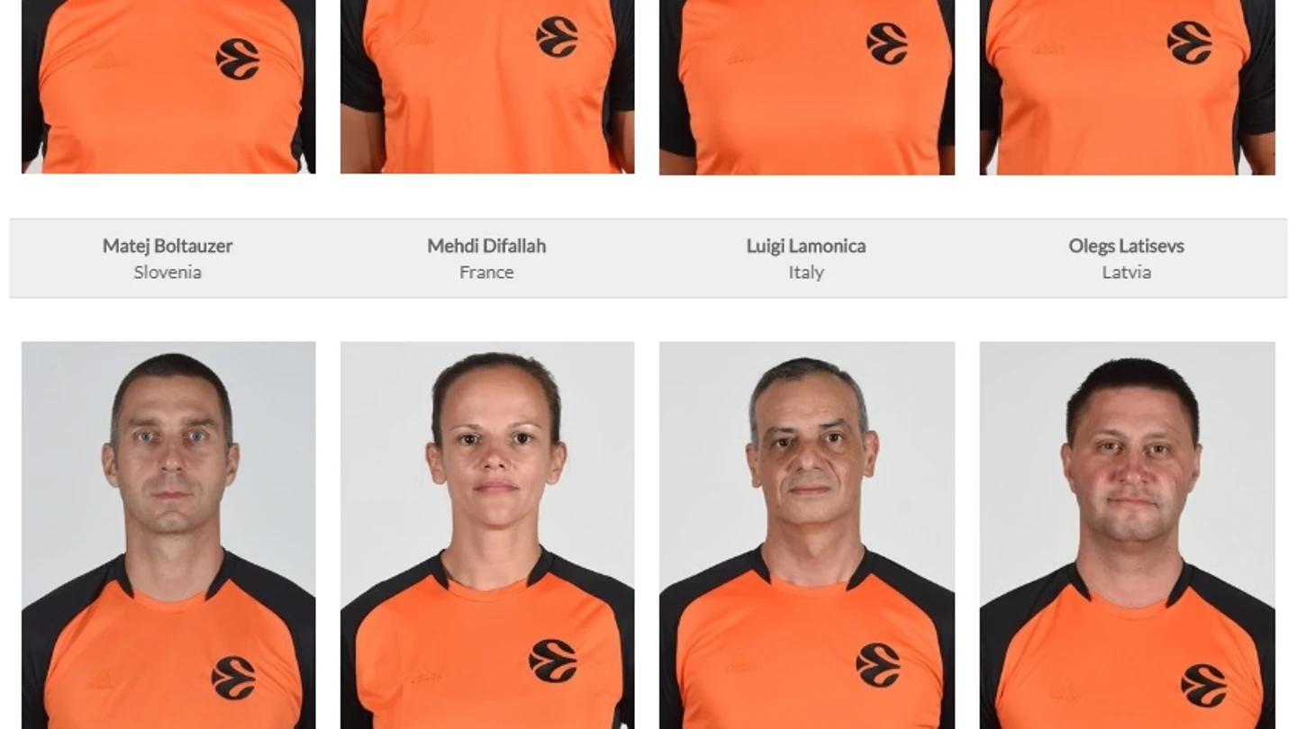 Los ocho colegiados elegidos para la Final Four Los ocho colegiados elegidos para la Final Four