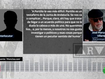 Los audios que revelan que el BBVA encargó a Villarejo espiar al empresario Luis Portillo para cobrar una deuda de 70 millones Los audios que revelan que el BBVA encargó a Villarejo espiar al empresario Luis Portillo para cobrar una deuda de 70 millones