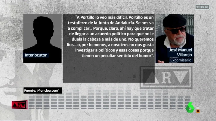 Los audios que revelan que el BBVA encargó a Villarejo espiar al empresario Luis Portillo para cobrar una deuda de 70 millones Los audios que revelan que el BBVA encargó a Villarejo espiar al empresario Luis Portillo para cobrar una deuda de 70 millones