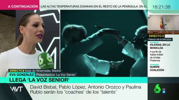 Eva González confiesa que la nueva edición de 'La Voz Senior' es su favorita