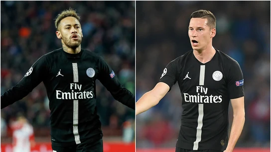 Neymar y Draxler Neymar y Draxler