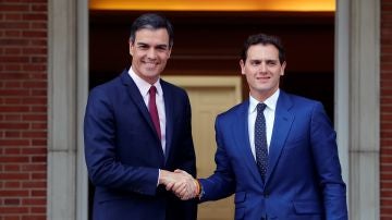 Sánchez y Rivera en La Moncloa