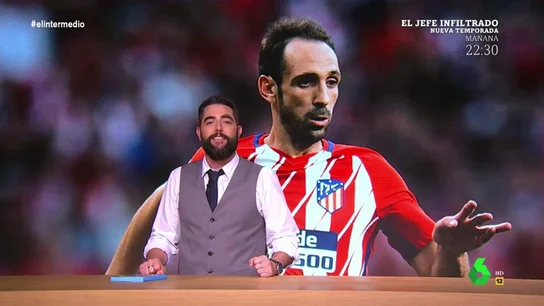 El jugador del Atlético Juanfran Torres le regala a su mujer una sesión del juicio del 'procés' El jugador del Atlético Juanfran Torres le regala a su mujer una sesión del juicio del 'procés'