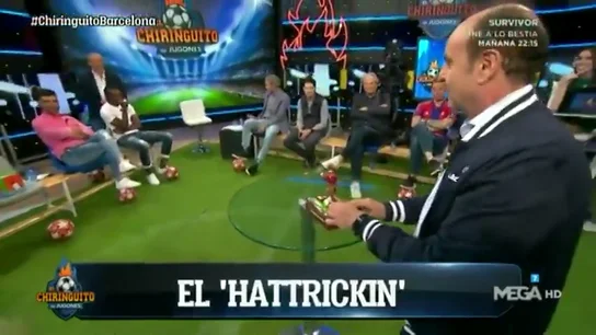 Juanma Rodríguez y 'hattrickin', el muñeco de moda en Europa: "¿Qué hace cuando ve a la Roma o al Liverpoo?" Juanma Rodríguez y 'hattrickin', el muñeco de moda en Europa: "¿Qué hace cuando ve a la Roma o al Liverpoo?"