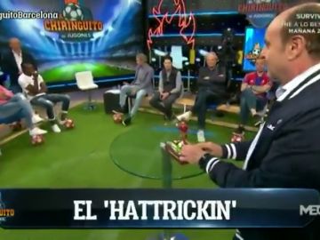 Juanma Rodríguez y 'hattrickin', el muñeco de moda en Europa: "¿Qué hace cuando ve a la Roma o al Liverpoo?" Juanma Rodríguez y 'hattrickin', el muñeco de moda en Europa: "¿Qué hace cuando ve a la Roma o al Liverpoo?"
