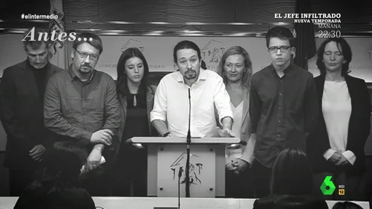 ¿Discreción o diálogo abierto a la ciudadanía?: Así ha cambiado el discurso de Pablo Iglesias en solo tres años ¿Discreción o diálogo abierto a la ciudadanía?: Así ha cambiado el discurso de Pablo Iglesias en solo tres años