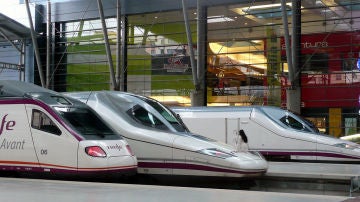 AVE en la Estación de Málaga