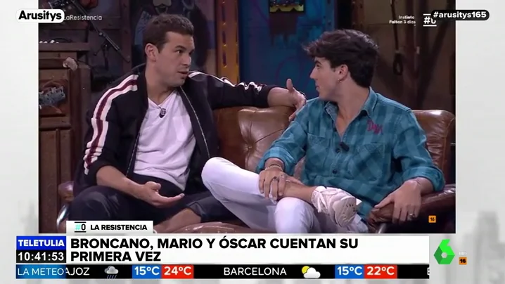 Mario Casas y Óscar Casas