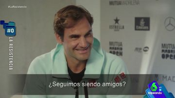 La surrealista entrevista de Broncano a Roger Federer: "Si tienes un accidente, puedes llamarme y te dono un órgano"