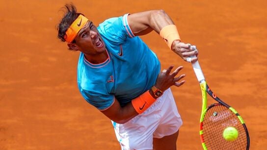 Nadal, en su debut en Madrid