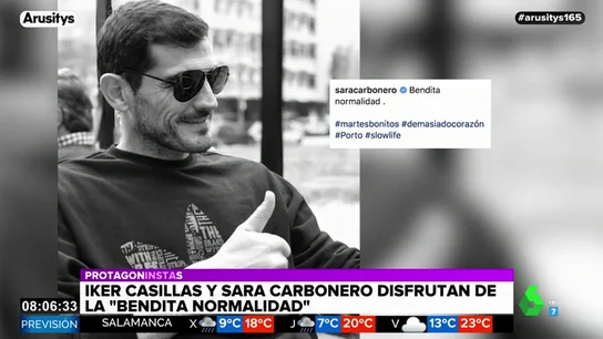 Las bonitas fotografías de Iker Casillas de vuelta a la 'bendita normalidad' de Sara Carbonero Las bonitas fotografías de Iker Casillas de vuelta a la 'bendita normalidad' de Sara Carbonero