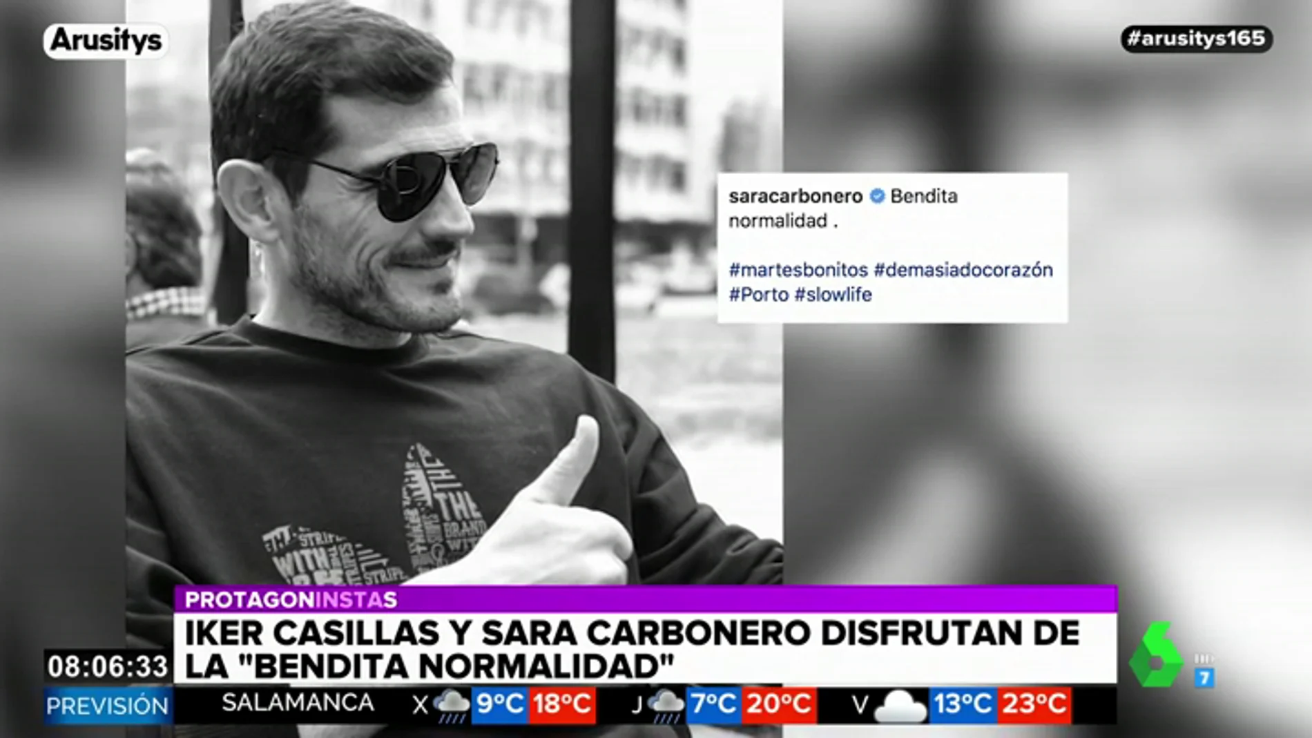 Las bonitas fotografías de Iker Casillas de vuelta a la 'bendita normalidad' de Sara Carbonero