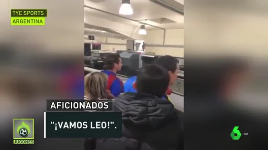 Messi increpado Messi increpado