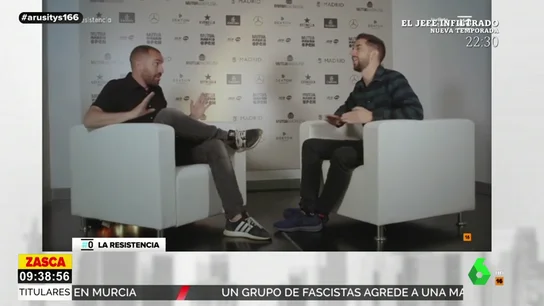 El 'dardo' de Jorge Ponce a Federer tras su entrevista en 'La Resistencia': "Hay que ser despreciable para ir tan de humilde" El 'dardo' de Jorge Ponce a Federer tras su entrevista en 'La Resistencia': "Hay que ser despreciable para ir tan de humilde"