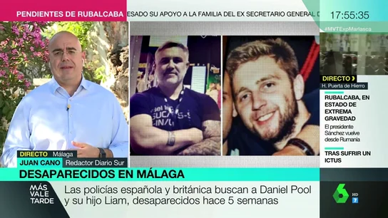 Las policías española y británica buscan a Daniel Pool y su hijo Liam, desaparecidos en Estepona Las policías española y británica buscan a Daniel Pool y su hijo Liam, desaparecidos en Estepona