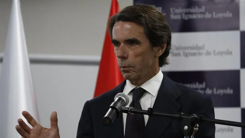 El expresidente español José María Aznar 