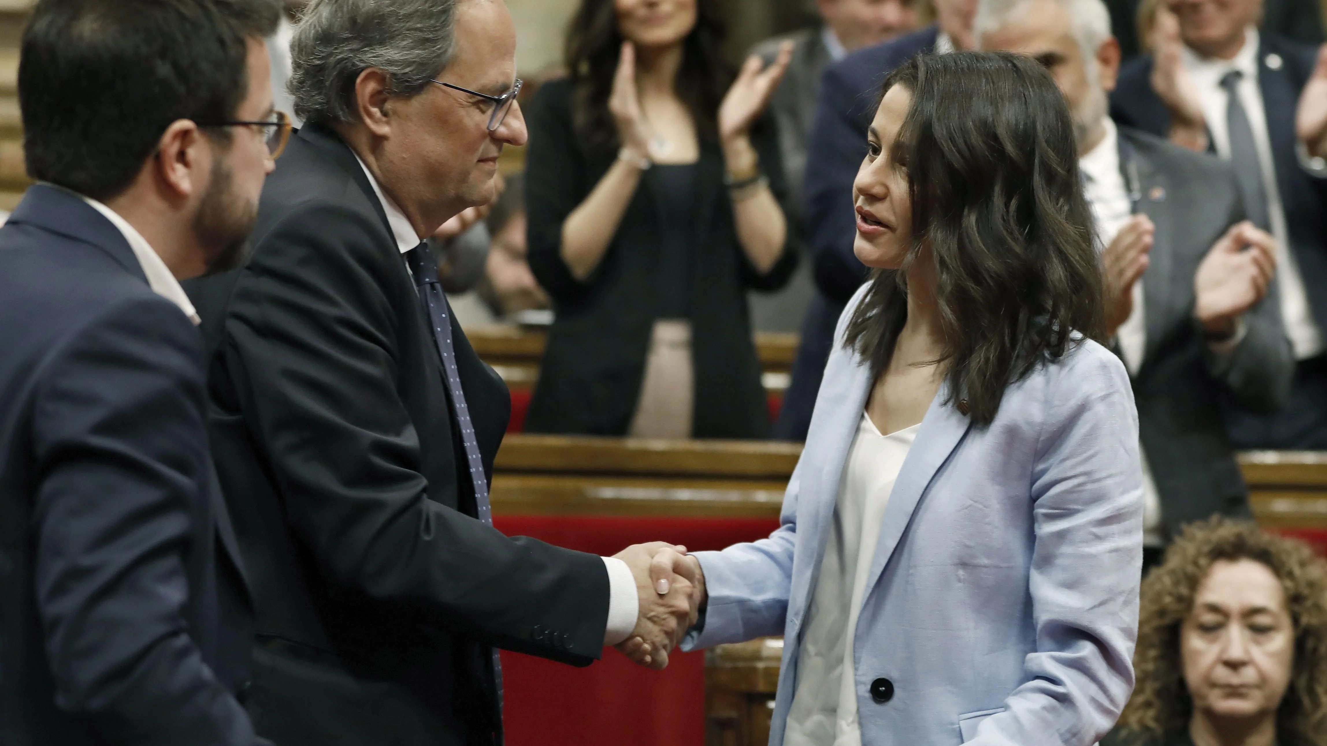 La líder de Ciudadanos en Cataluña, Inés Arrimadas