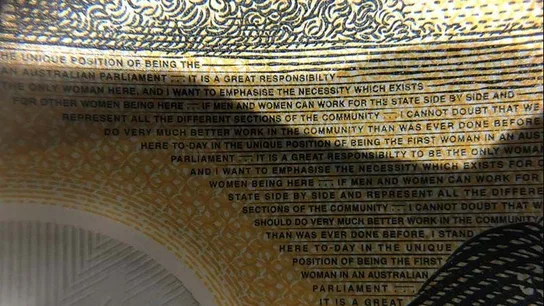 Error ortográfico en los billetes australianos de 50 dólares Error ortográfico en los billetes australianos de 50 dólares