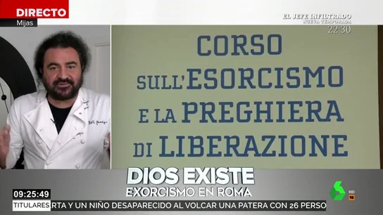 El Sevilla nos descubre la reunión de "exorcistas" celebrada en Roma: "Hay una hipótesis que dice que el papa es el diablo" El Sevilla nos descubre la reunión de "exorcistas" celebrada en Roma: "Hay una hipótesis que dice que el papa es el diablo"