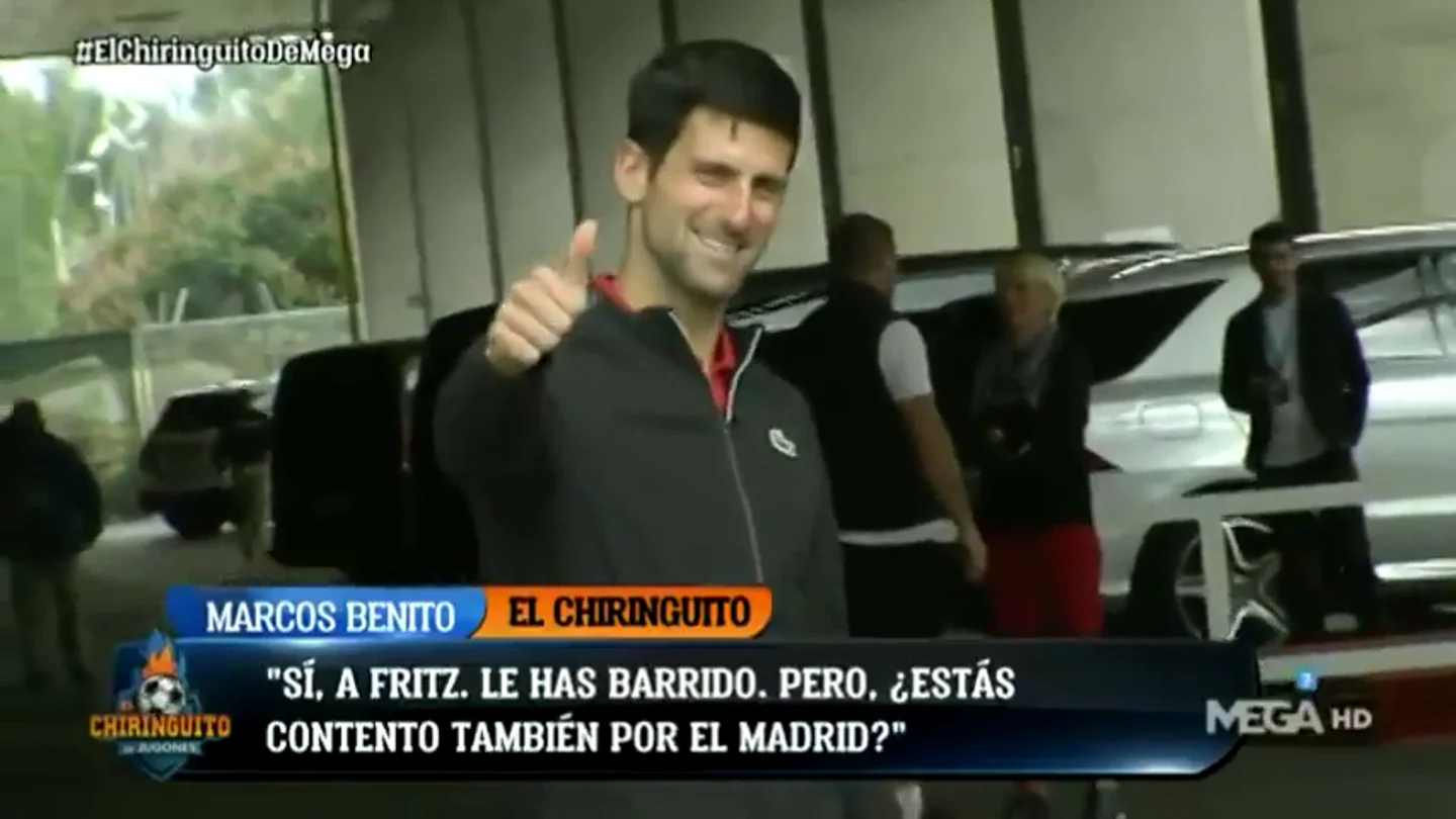 Es el número 1 y actúa como tal: Djokovic y su conversación con Marcos Benito en el Mutua Madrid Open Es el número 1 y actúa como tal: Djokovic y su conversación con Marcos Benito en el Mutua Madrid Open