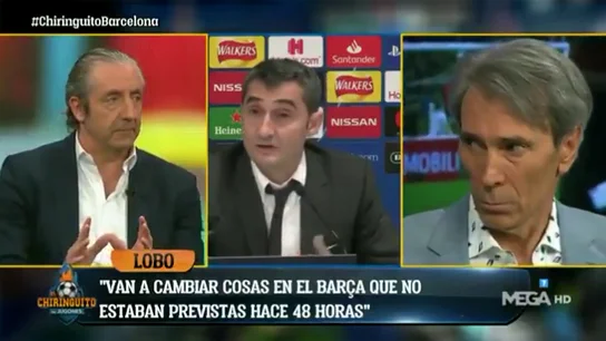 La revelación de Lobo Carrasco sobre el futuro de Valverde en el Barça La revelación de Lobo Carrasco sobre el futuro de Valverde en el Barça