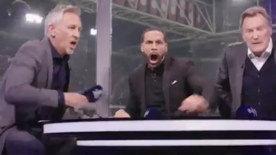 Así festejaron Lineker y Ferdinand el triunfo del Tottenham Así festejaron Lineker y Ferdinand el triunfo del Tottenham