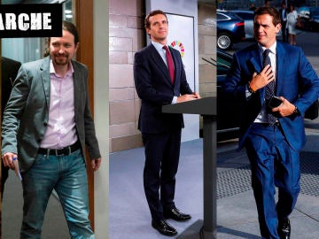 Sánchez, Iglesias, Casado y Rivera Sánchez, Iglesias, Casado y Rivera
