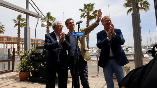 Pablo Casado en un acto en Melilla Pablo Casado en un acto en Melilla