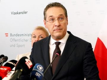 El vicecanciller de Austria y líder de los ultranacionalistas, Heinz-Christian Strache El vicecanciller de Austria y líder de los ultranacionalistas, Heinz-Christian Strache