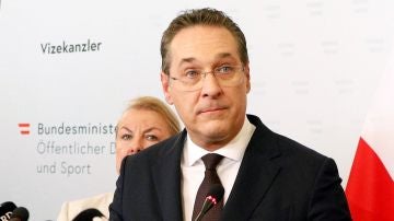 El vicecanciller de Austria y líder de los ultranacionalistas, Heinz-Christian Strache