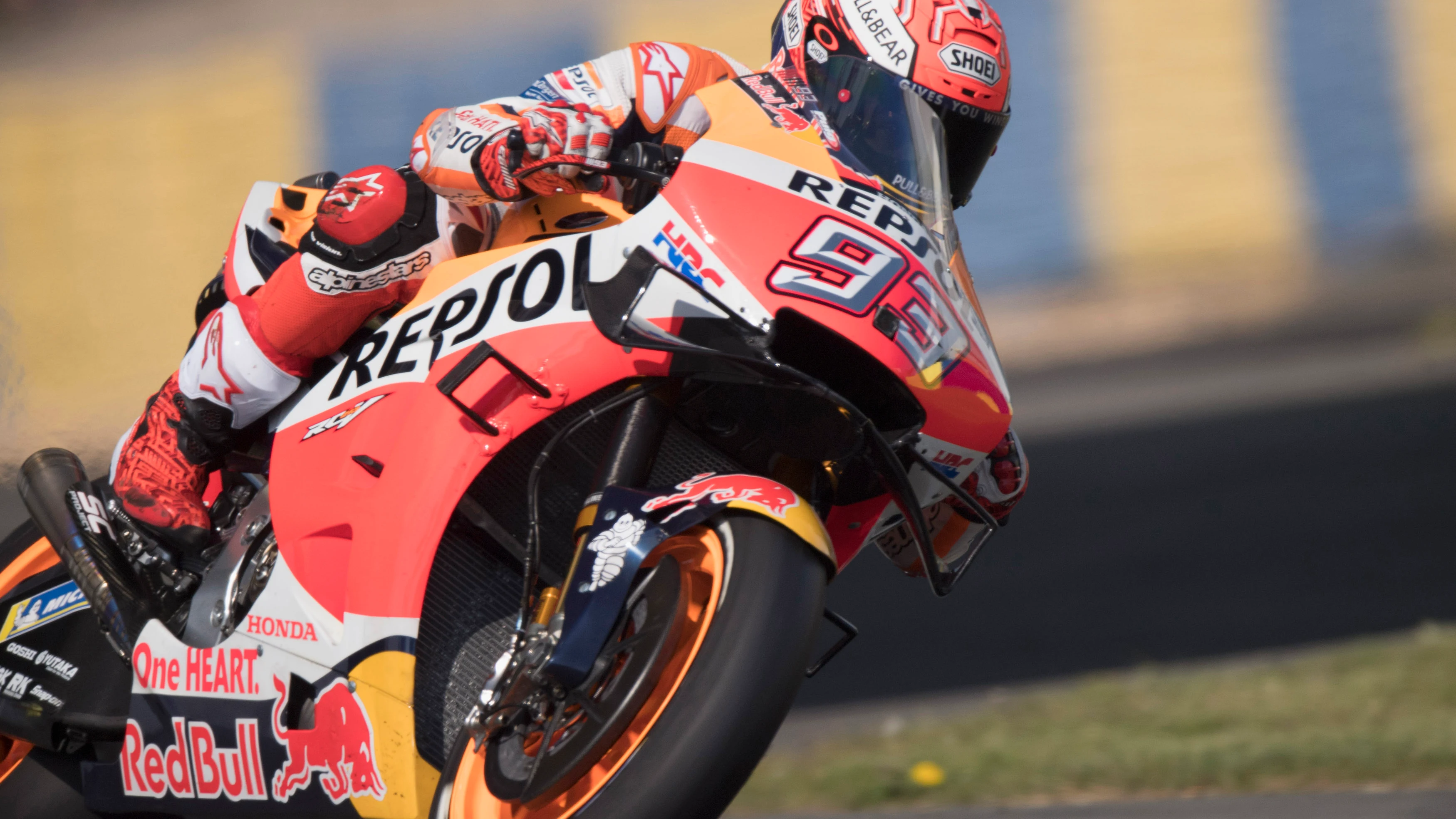 Marc Márquez, a bordo de su moto Marc Márquez, a bordo de su moto