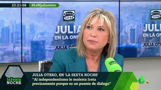 El análisis de Julia Otero sobre la situación en Cataluña: "No veo remedio" El análisis de Julia Otero sobre la situación en Cataluña: "No veo remedio"