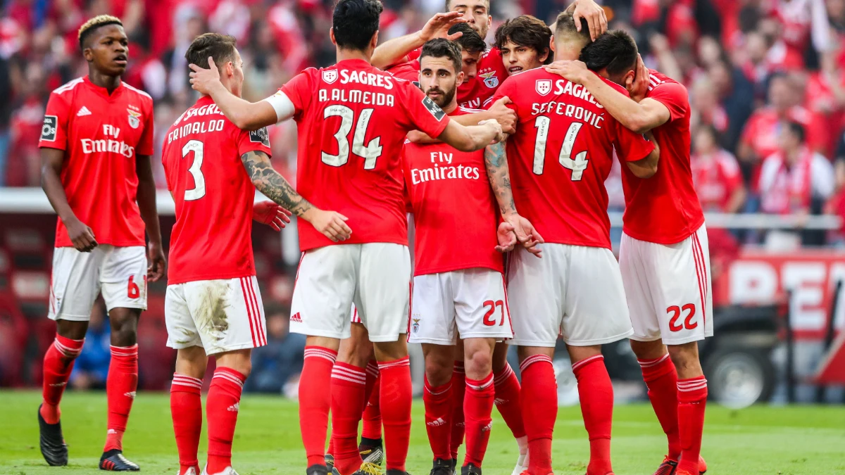 El Benfica, de celebración