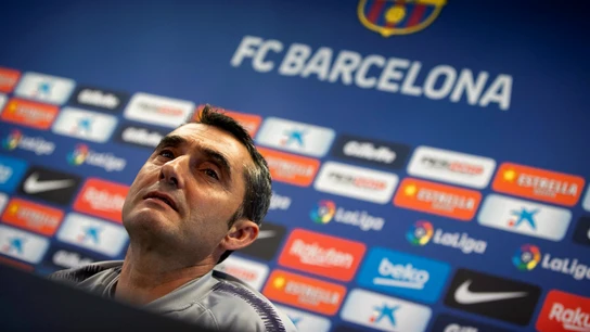 Valverde, en rueda de prensa Valverde, en rueda de prensa